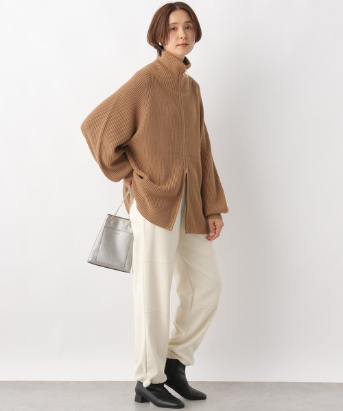 LEPSIM（レプシィム）の「ジャージージョガーパンツ　984153（その他パンツ・レディース・ブラック/アイボリー/グレー・FREE）」の6枚目の写真