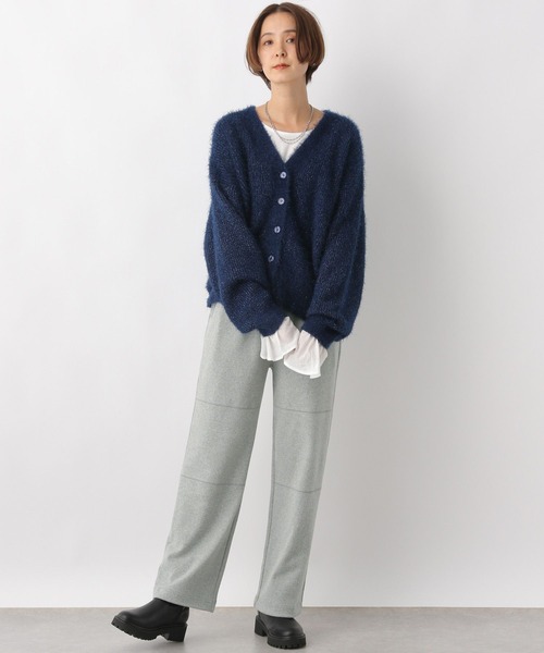 LEPSIM（レプシィム）の「ジャージージョガーパンツ　984153（その他パンツ・レディース・ブラック/アイボリー/グレー・FREE）」の14枚目の写真