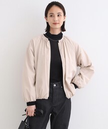 INDIVI（インディヴィ）の「◆【2WAY／リバーシブル】バルーンスリーブ キルトブルゾン（ブルゾン）」