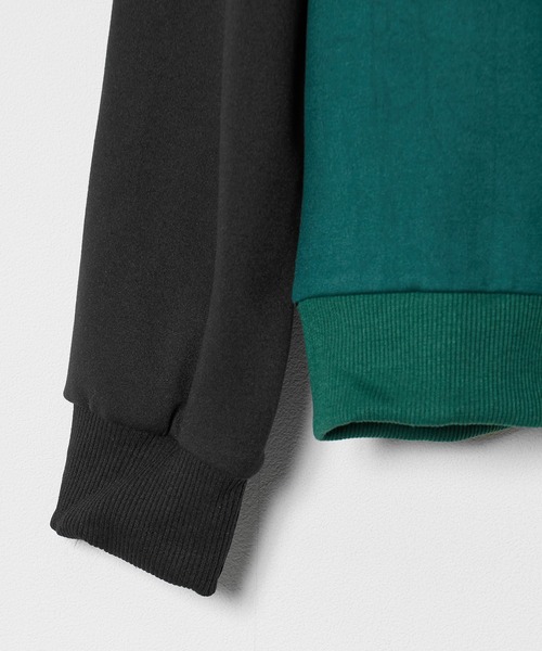 Theater code(シアターコード)の「graphic raglan sleeve sweat/グラフィック ラグランスリーブ スウェット(スウェット・メンズ・グリーン/ブラウン/ブラック・3/2)」の20枚目の写真