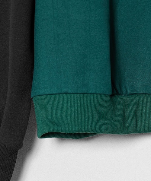 Theater code(シアターコード)の「graphic raglan sleeve sweat/グラフィック ラグランスリーブ スウェット(スウェット・メンズ・グリーン/ブラウン/ブラック・3/2)」の21枚目の写真