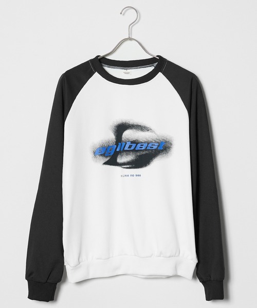 Theater code(シアターコード)の「graphic raglan sleeve sweat/グラフィック ラグランスリーブ スウェット(スウェット・メンズ・グリーン/ブラウン/ブラック・3/2)」の17枚目の写真