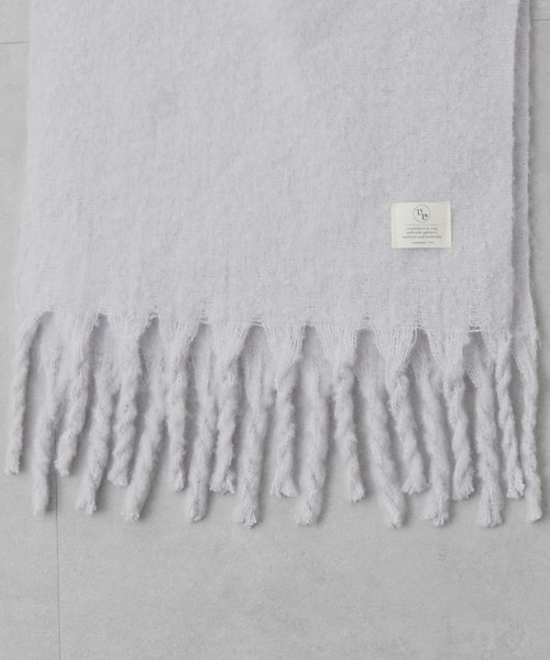 CIAOPANIC TYPY（チャオパニックティピー）の「洗える静電気防止フリンジマフラー《無地》（マフラー・メンズ・ブルー/ブラック/グレー・ONE SIZE）」の12枚目の写真