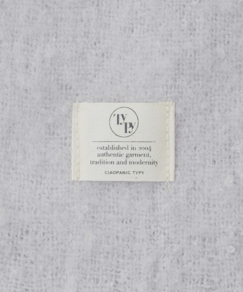 CIAOPANIC TYPY（チャオパニックティピー）の「洗える静電気防止フリンジマフラー《無地》（マフラー・メンズ・ブルー/ブラック/グレー・ONE SIZE）」の13枚目の写真