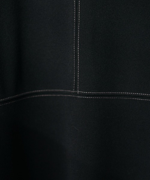 natural couture（ナチュラルクチュール）の「【mamamo】2WAY配色カットワンピース（ワンピース・レディース・ライトベージュ/パープル/ブラック/ボルドー・FREE）」の13枚目の写真