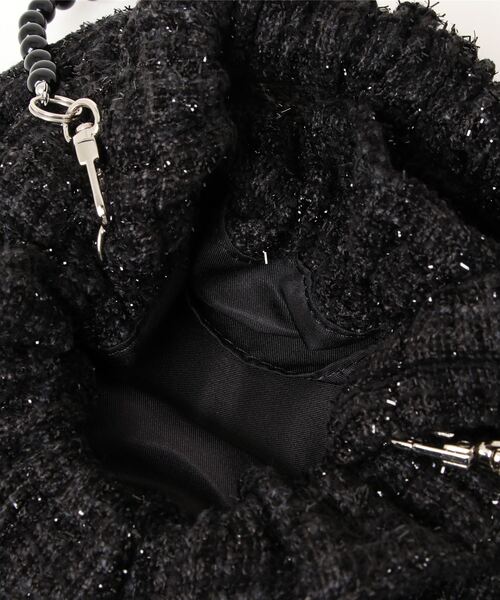 Heather（ヘザー）の「【キャセリーニ】リボンミニBAG　977329（ショルダーバッグ・レディース・グレー/アイボリー/ブラック・ONE SIZE）」の22枚目の写真