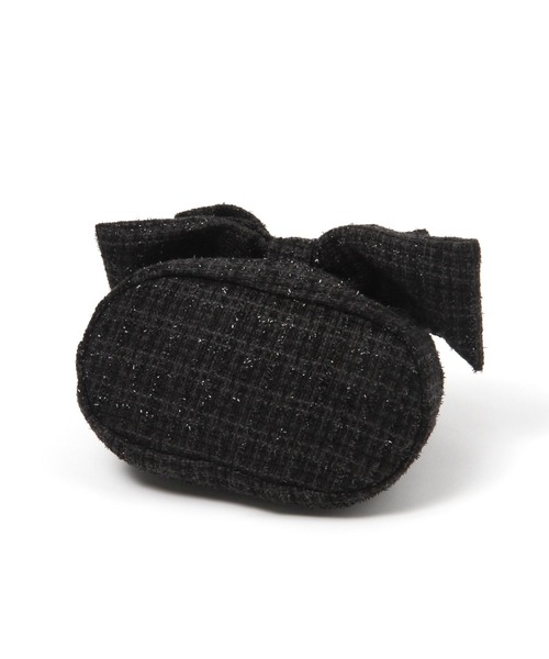 Heather（ヘザー）の「【キャセリーニ】リボンミニBAG　977329（ショルダーバッグ・レディース・グレー/アイボリー/ブラック・ONE SIZE）」の10枚目の写真