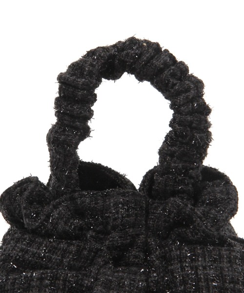 Heather（ヘザー）の「【キャセリーニ】リボンミニBAG　977329（ショルダーバッグ・レディース・グレー/アイボリー/ブラック・ONE SIZE）」の11枚目の写真