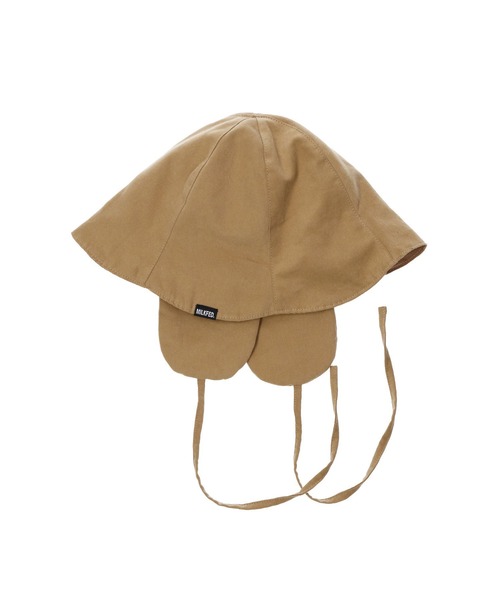 MILKFED.（ミルクフェド）の「LOGO EARFLAP HAT（ハット・レディース・オリーブ/ベージュ/ブラック・ONE SIZE）」の3枚目の写真