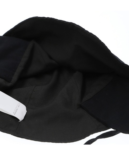 MILKFED.（ミルクフェド）の「LOGO EARFLAP HAT（ハット・レディース・オリーブ/ベージュ/ブラック・ONE SIZE）」の8枚目の写真