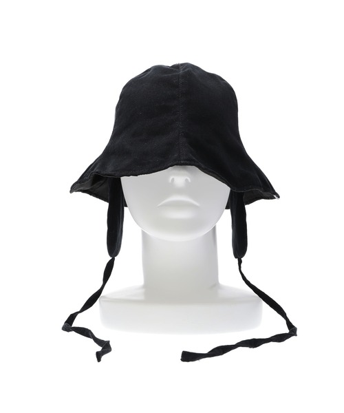 MILKFED.（ミルクフェド）の「LOGO EARFLAP HAT（ハット・レディース・オリーブ/ベージュ/ブラック・ONE SIZE）」の9枚目の写真