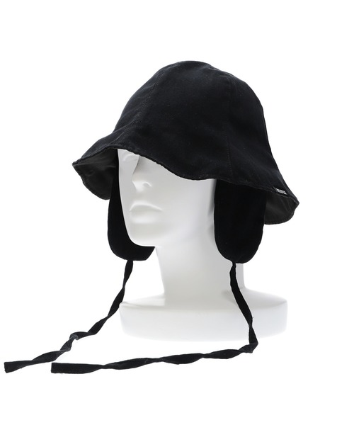 MILKFED.（ミルクフェド）の「LOGO EARFLAP HAT（ハット・レディース・オリーブ/ベージュ/ブラック・ONE SIZE）」の10枚目の写真