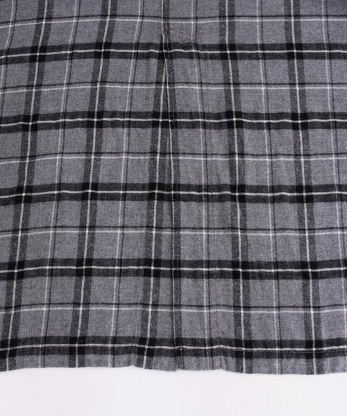 BEAUTY&YOUTH UNITED ARROWS（ビューティーアンドユースユナイテッドアローズ）の「BY∵ ソフトネルチェックガウン/コーディガン ◆（その他アウター・レディース・グレー/ネイビー・FREE）」の4枚目の写真