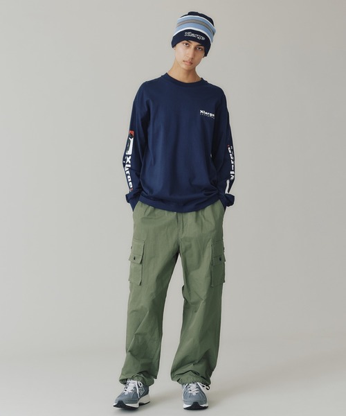 XLARGE（エクストララージ）の「EASY CARGO PANTS（カーゴパンツ・メンズ・ブラック/ブラウン/オリーブ・XL/S/L/M）」の8枚目の写真