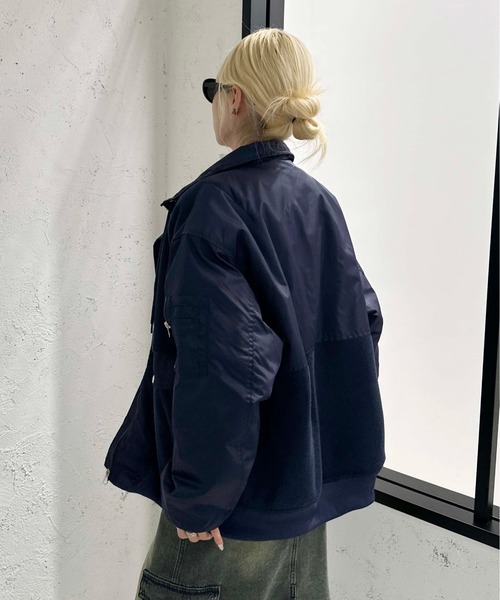 sedacle（セダクル）の「ビッグポケット切り替えMA-1（MA-1）」 - WEAR