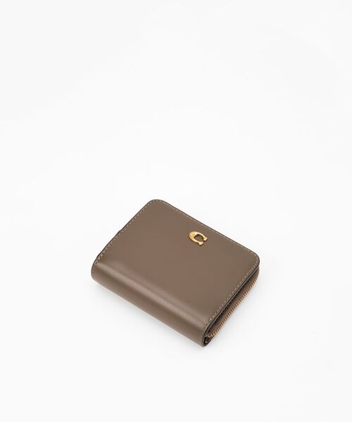 COACH ビルフォールド ウォレット コインケース ブラウン ゴールド COACH（コーチ）の「ビルフォールド ウォレット（財布）」 - WEAR