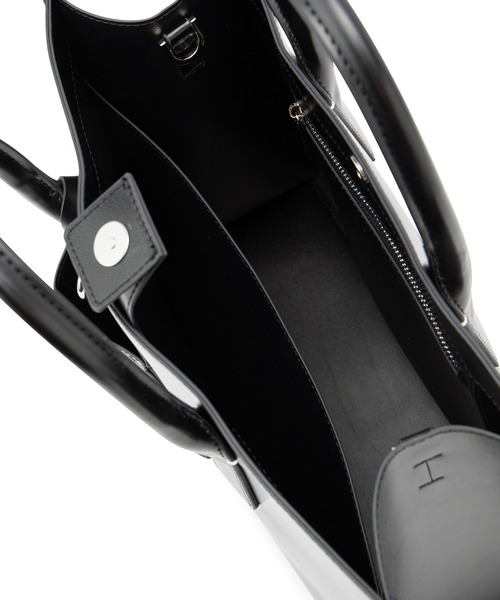 ADAM ET ROPE'（アダムエロペ）の「軽量スクエアトートバッグ（トートバッグ・レディース・ブラック/ベージュ・FREE）」の13枚目の写真