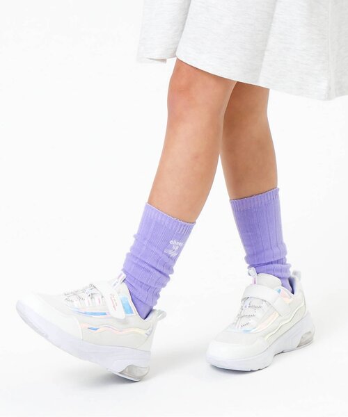 algy（アルジー）の「カラフルルーズソックス（ソックス/靴下・キッズ・グリーン/ピンク/オフホワイト/イエロー/ラベンダー/ブラック・24/21）」の4枚目の写真