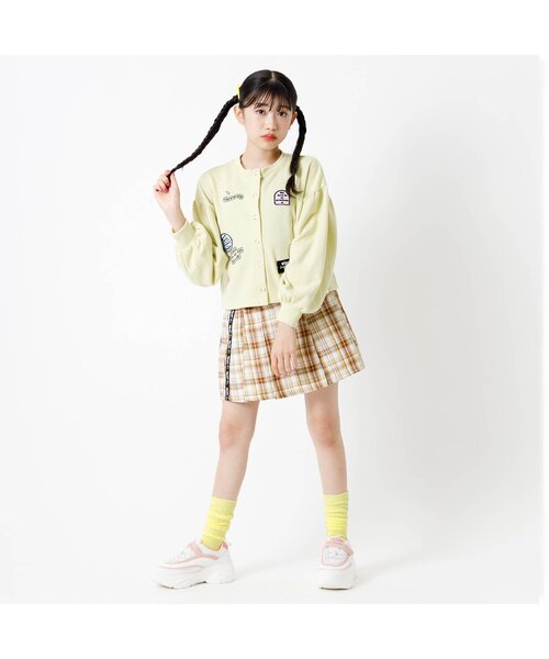 algy（アルジー）の「カラフルルーズソックス（ソックス/靴下・キッズ・グリーン/ピンク/オフホワイト/イエロー/ラベンダー/ブラック・24/21）」の16枚目の写真