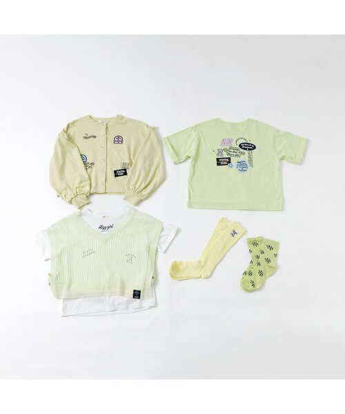 algy（アルジー）の「カラフルルーズソックス（ソックス/靴下・キッズ・グリーン/ピンク/オフホワイト/イエロー/ラベンダー/ブラック・24/21）」の21枚目の写真