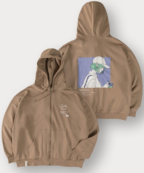 カタリスト × SUXSOX ブリーチ オーバーサイズ パーカー バックプリント カタリスト × SUXSOX ブリーチ オーバーサイズ パーカー バック