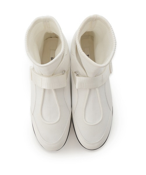 SNIDEL（スナイデル）の「ベルクロニットスニーカー（スニーカー・レディース・アイボリー/ブラック・SMALL/MEDIUM/LARGE）」の9枚目の写真