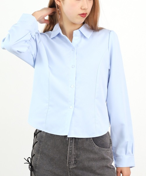 ROOPTOKYO（ループトウキョウ）の「BACK RIBBON SHIRT / バックリボン