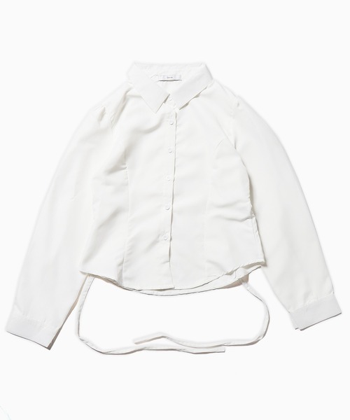 ROOPTOKYO（ループトウキョウ）の「BACK RIBBON SHIRT / バックリボン