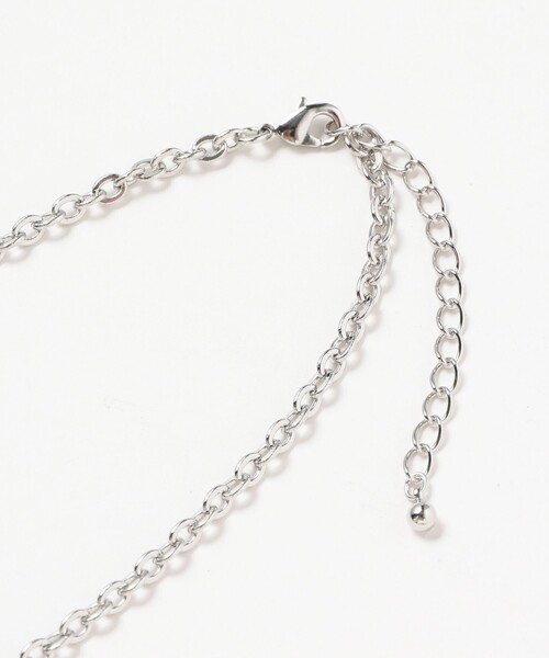 Ray BEAMS（レイビームス）の「Ray BEAMS / ニュアンス サークル トップ ネックレス（ネックレス・レディース・シルバー/ゴールド・ONE SIZE）」の4枚目の写真