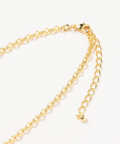 Ray BEAMS（レイビームス）の「Ray BEAMS / ニュアンス サークル トップ ネックレス（ネックレス・レディース・シルバー/ゴールド・ONE SIZE）」の6枚目の写真