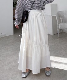 EPIMI E'PIMMY | ナイロンドロストティアードスカート(スカート)