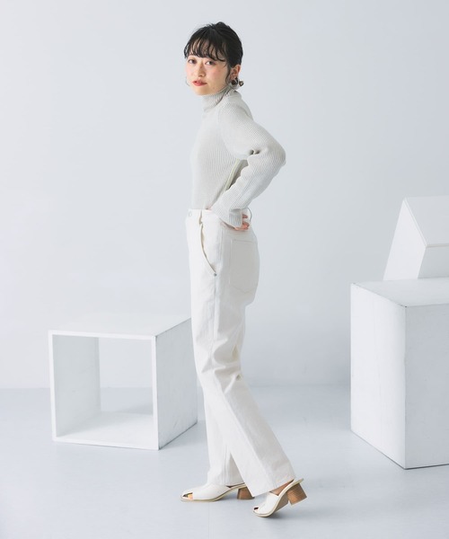 KBF（ケイビーエフ）の「デニムパンツ（デニムパンツ・レディース・ネイビー・38）」の11枚目の写真