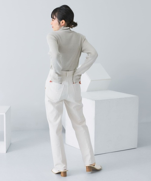 KBF（ケイビーエフ）の「デニムパンツ（デニムパンツ・レディース・ネイビー・38）」の10枚目の写真