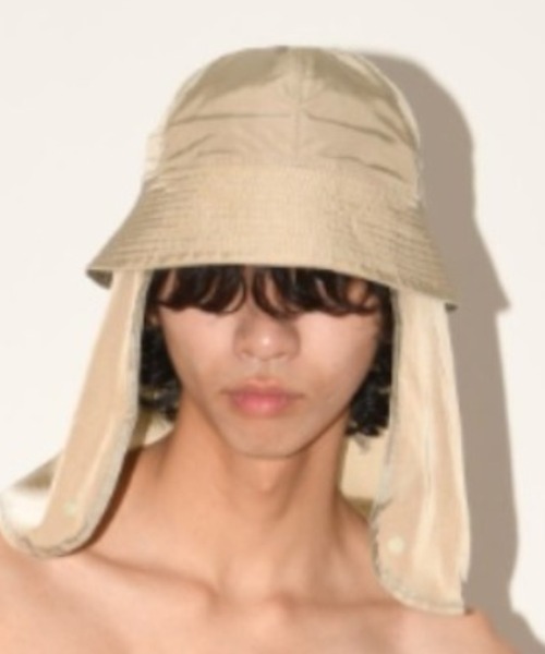 SUPERTHANKS（スーパーサンクス）の「【日除け取り外し可能】ベースボールキャンプタイプ ハット Protection Sailors(ユニセックス)（ハット・メンズ・ブラック/ベージュ/ネイビー・ONE SIZE）」の7枚目の写真