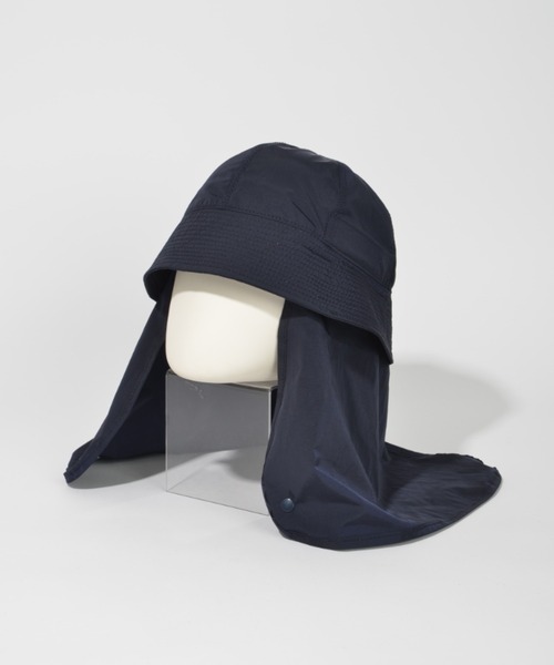 SUPERTHANKS（スーパーサンクス）の「【日除け取り外し可能】ベースボールキャンプタイプ ハット Protection Sailors(ユニセックス)（ハット・メンズ・ブラック/ベージュ/ネイビー・ONE SIZE）」の8枚目の写真