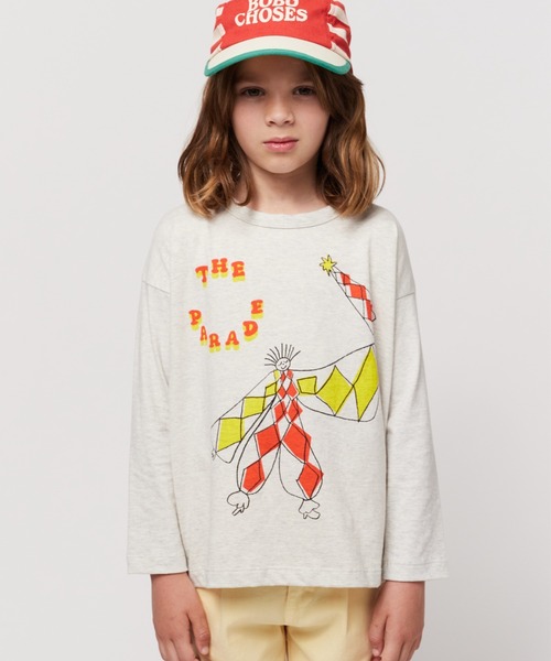 BOBO CHOSES(ボボショーズ)の「Happy Mask chino pants(チノパンツ・キッズ・ライトイエロー・4-5YEAR/2y-3y/12Y-14Y/8Y-10Y/6-7YEAR/10Y-12Y)」の4枚目の写真