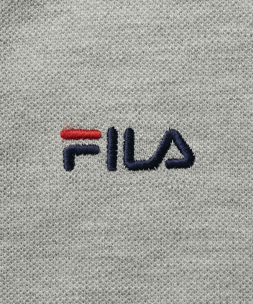 FILA(フィラ)の「<FILA>冷感袖タックポロチュニック(ポロシャツ・レディース・ピンク/サックスブルー/杢グレー/ネイビー・MEDIUM/LARGE/X-LARGE)」の13枚目の写真