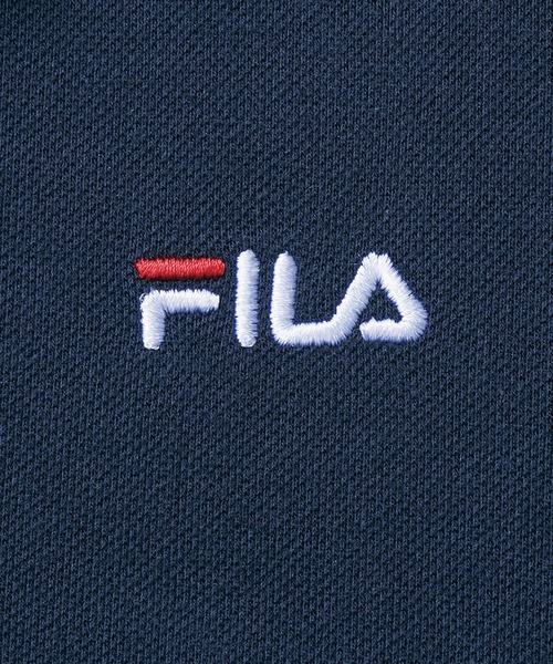 FILA(フィラ)の「<FILA>冷感袖タックポロチュニック(ポロシャツ・レディース・ピンク/サックスブルー/杢グレー/ネイビー・MEDIUM/LARGE/X-LARGE)」の12枚目の写真
