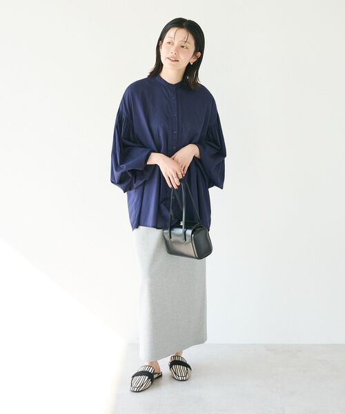 CRAFT STANDARD BOUTIQUE(クラフトスタンダードブティック)の「リブロングスカート(スカート・レディース・グレー系その他・M/L)」の18枚目の写真