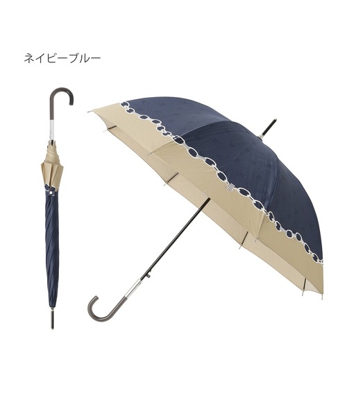 PRADA 長傘 紫・青 プリント柄長さ92com限定品新品未使用5万円 雨傘】ランバン オン ブルー (LANVIN en Bleu) チェーンプリント