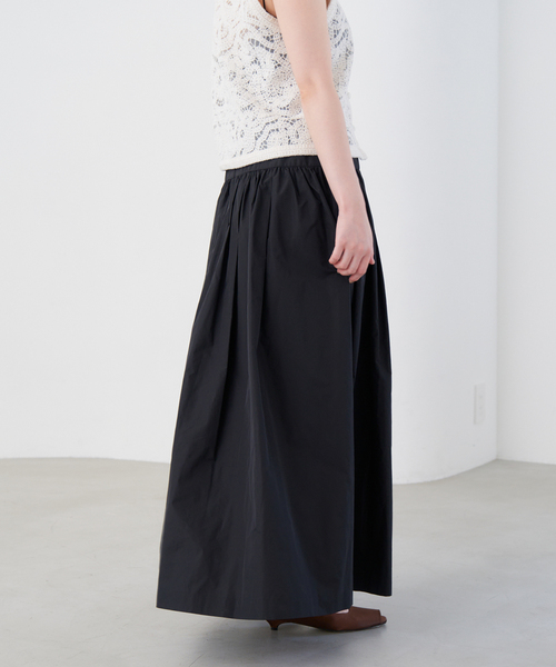 IENA（イエナ）の「タフタギャザースカート（スカート・レディース・シルバー/パープル/ブラック・34/36/38）」の16枚目の写真