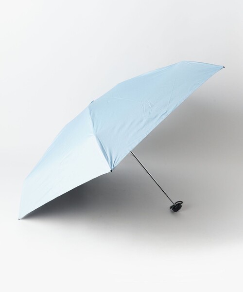 BEAUTY&YOUTH UNITED ARROWS（ビューティーアンドユースユナイテッドアローズ）の「UV プロテクション アンブレラ -晴雨兼用-（折りたたみ傘・レディース・ライトブルー/ブラック/ナチュラル・FREE）」の3枚目の写真