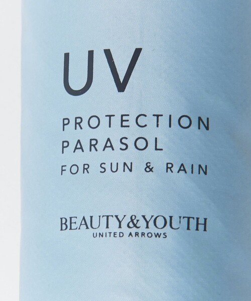 BEAUTY&YOUTH UNITED ARROWS（ビューティーアンドユースユナイテッドアローズ）の「UV プロテクション アンブレラ -晴雨兼用-（折りたたみ傘・レディース・ライトブルー/ブラック/ナチュラル・FREE）」の13枚目の写真