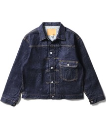 その他」に該当するHOUSTON｜ヒューストンのデニムジャケット（ブルー