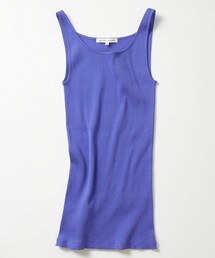 オーガニック コットンリブ タンクトップ