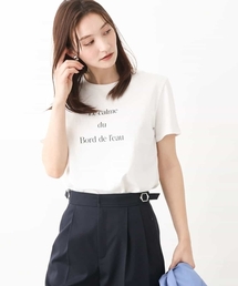 MK MICHEL KLEIN | ベーシックロゴTシャツ/洗える(Tシャツ/カットソー)