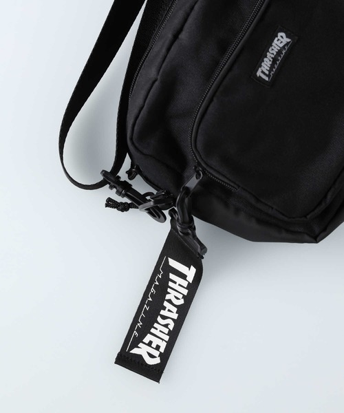 THRASHER スラッシャー ウエストバッグ マークゴンザレス 刺繍