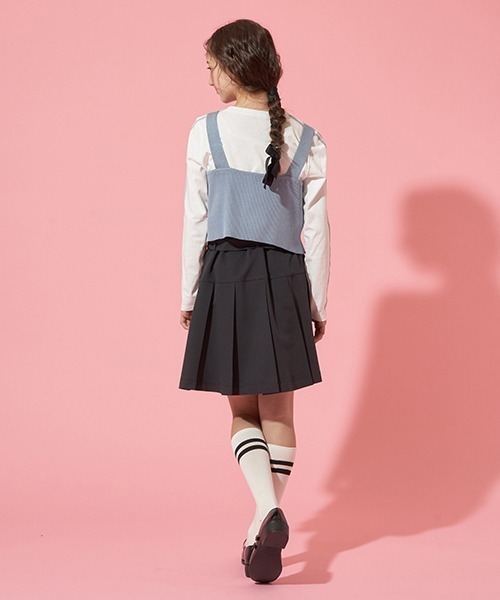 ポンポネットジュニア プリーツスカート 165 インパン付き フォーマル