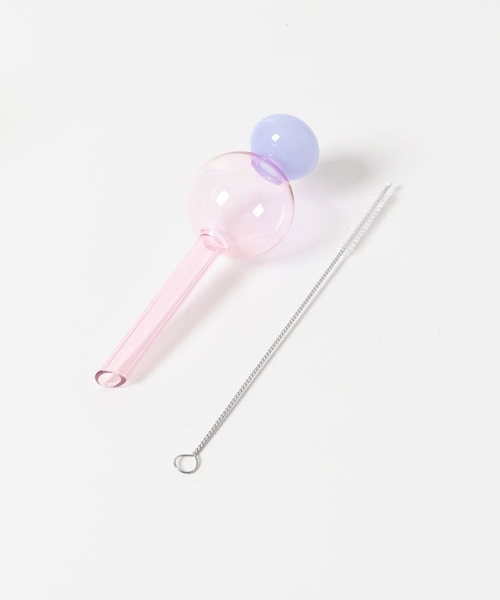 URBAN RESEARCH DOORS（アーバンリサーチドアーズ）の「shesay　ガラスのディスペンサーS（フラワーベース・レディース・ブルー/ピンク/イエロー・SMALL）」の3枚目の写真