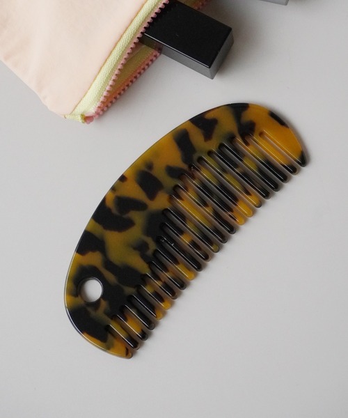 Port（ポート）の「アクリル ヘアコーム / コーム / ヘアブラシ / くし_（ヘアブラシ・レディース・マルチ/ホワイト×ブラック/ブルー/ブラウン・FREE）」の2枚目の写真